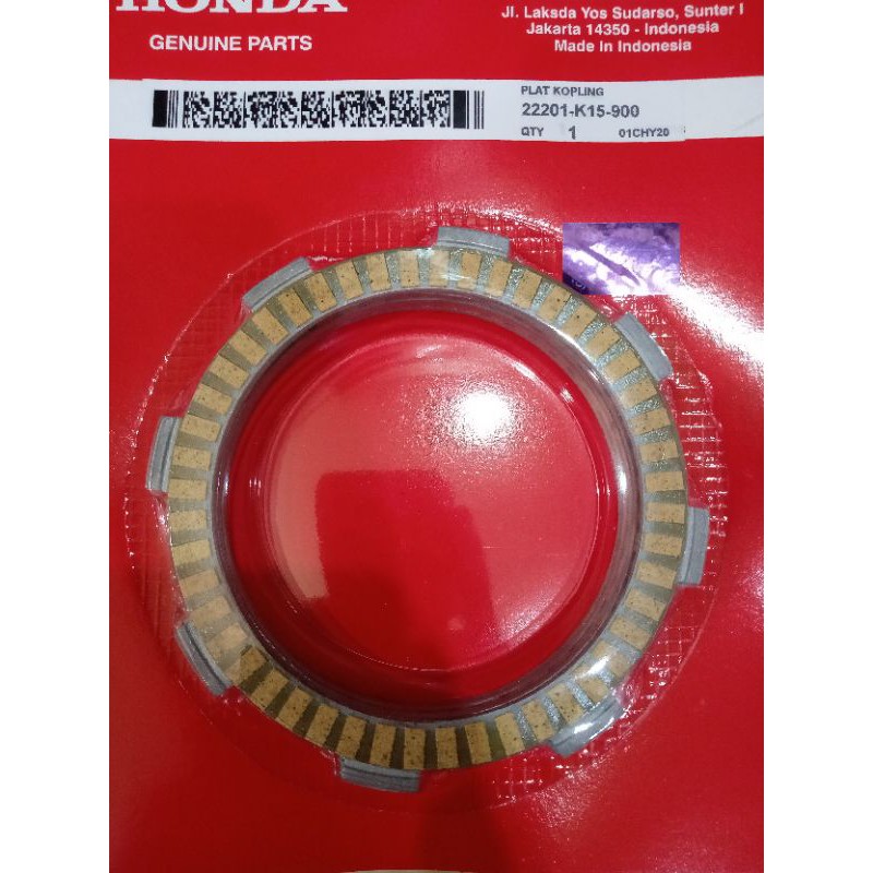 Plat kopling K15 Kampas kopling Cbr 150 Cb150 R CB150R