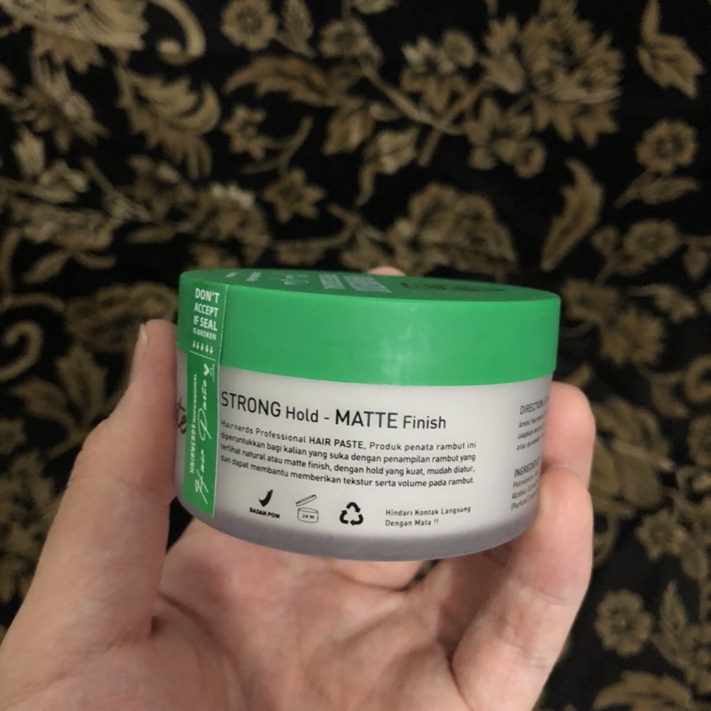 HAIRNERDS Professional Hair Styling Paste / Clay Pomade