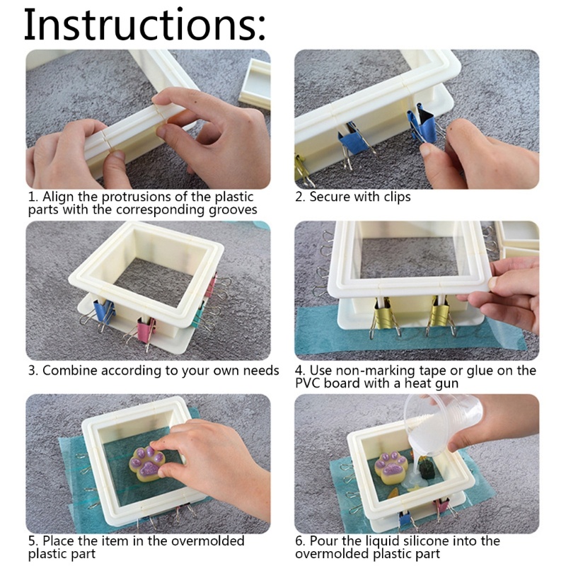 Zzz Cetakan Silikon Adjustable Untuk Membuat Perhiasan DIY