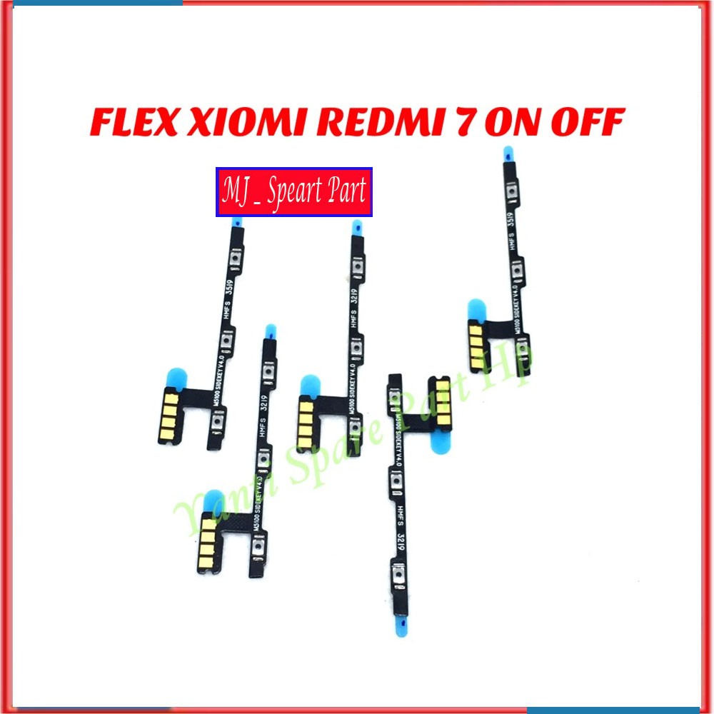 Flexibel Xiaomi Redmi 7 On Off Original Terlaris New