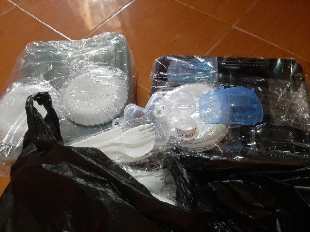 Mika Bento Sekat 5 / Box Bento Sekat 5 / Mika Bento Besar / Box Bento Besar / Bento Lubang 5