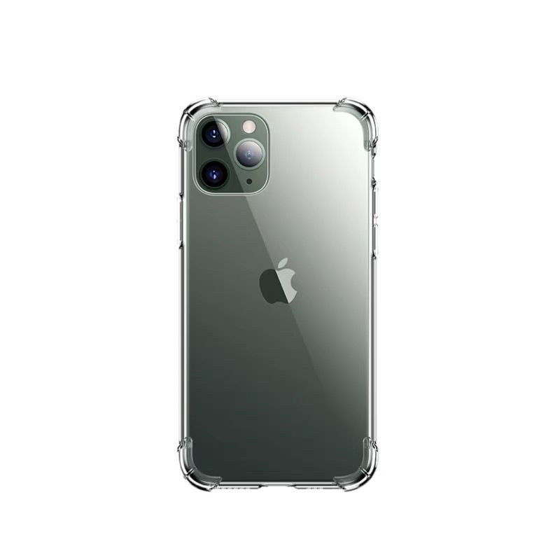 Anti Crack Soft Clear Case iPhone 14 Promax 14 Plus 13 Pro 13 Mini 12 12 Pro 11 Promax 11 X Xr Xsmax 8 Plus 7 SE 6s Plus Case Bumper Transparant