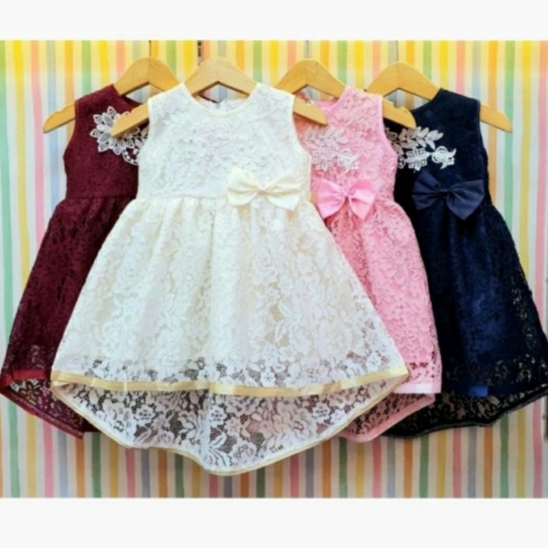 Dress Bayi Baju Pesta Anak Perempuan Kondangan Brokat