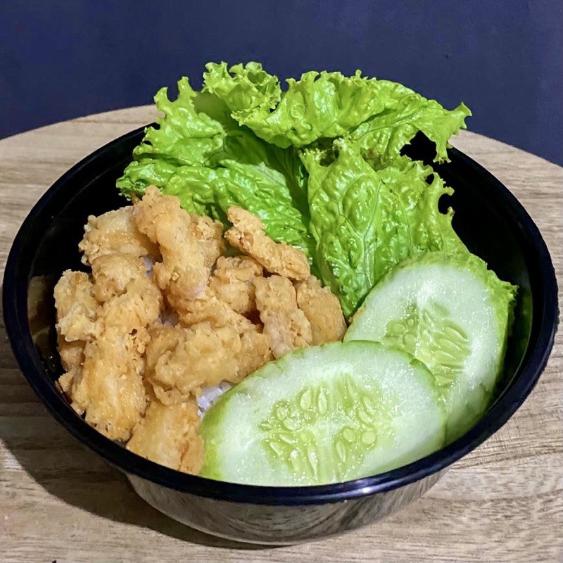 

KenyangSedunia - Rice Bowl Gold Calamary & FREE Es Teh Manis