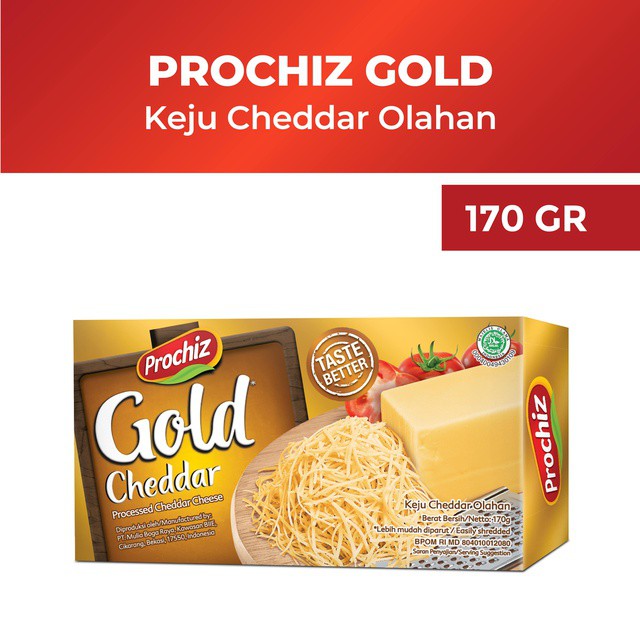 

Prochiz Keju Gold 170Gr