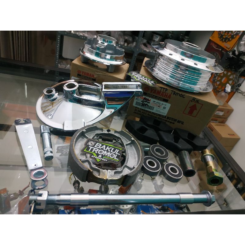 Tromol pnp Tromol belakang rx king pnp arm megapro kaze gl mp gl max gl pro tilas tiger vero-Full set pnp tiger