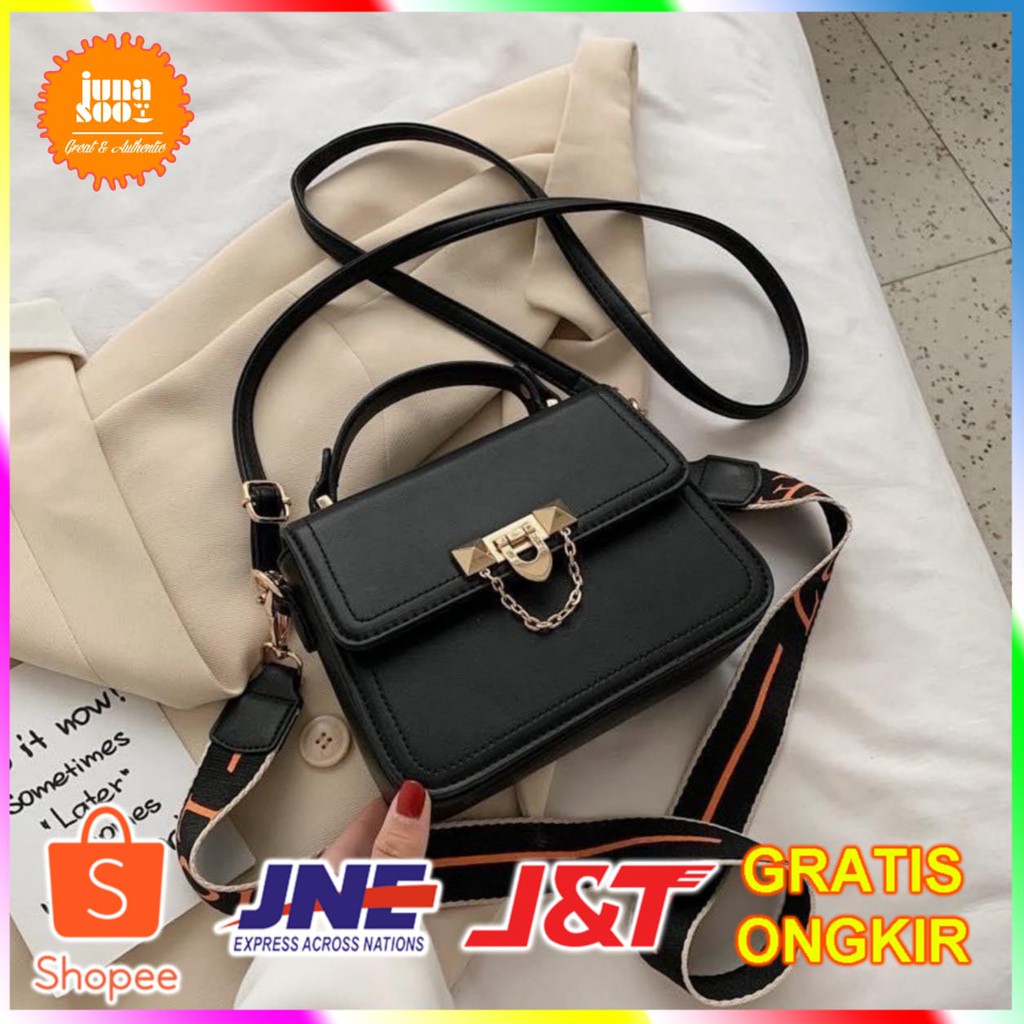 TAS SELEMPANG WANITA IMPORT TERBARU E5416/TAS WANITA BRANDED/TAS CEWEK KEKINIAN TAS SELEMPANG