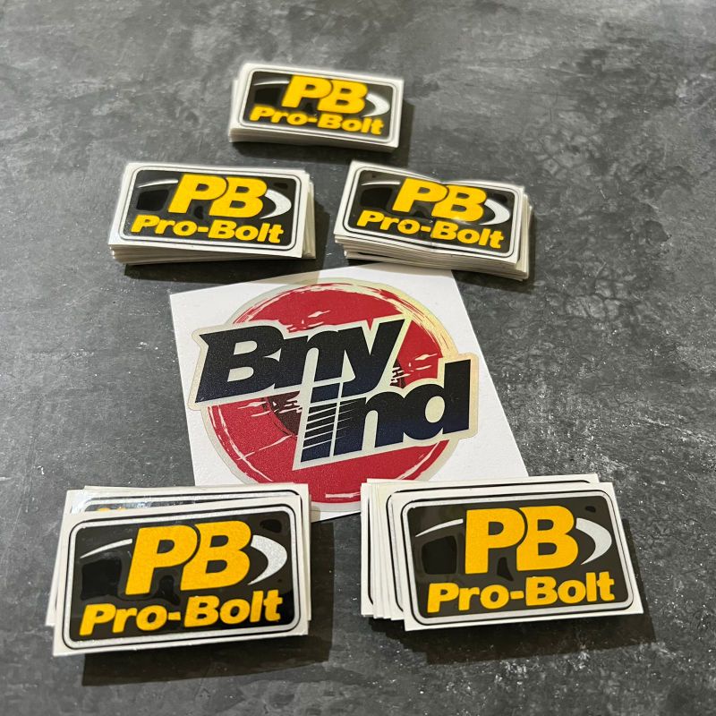 STICKER PB PRO BOLT PROBOLT CUTTING