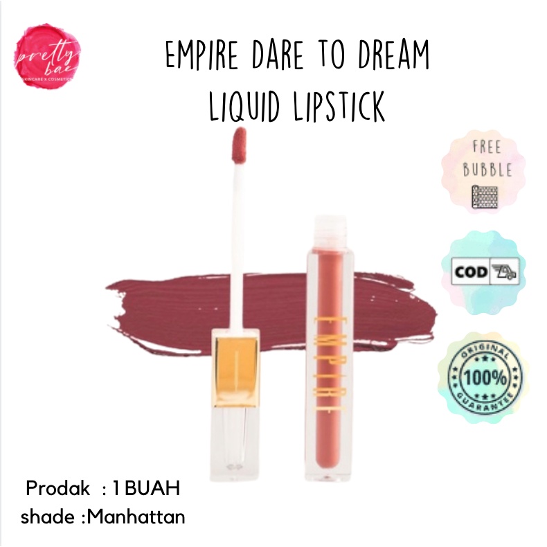 Empire Dare to Dream Liquid Lipstick (Manhattan) READY JKT