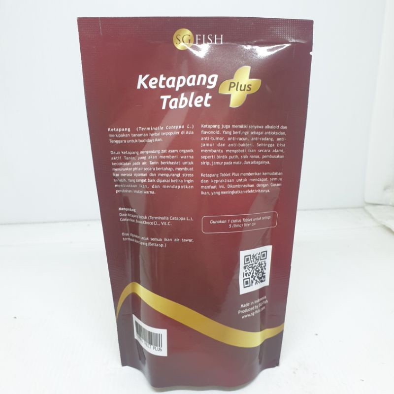 SG Fish Ketapang Tablet Plus 225 GR