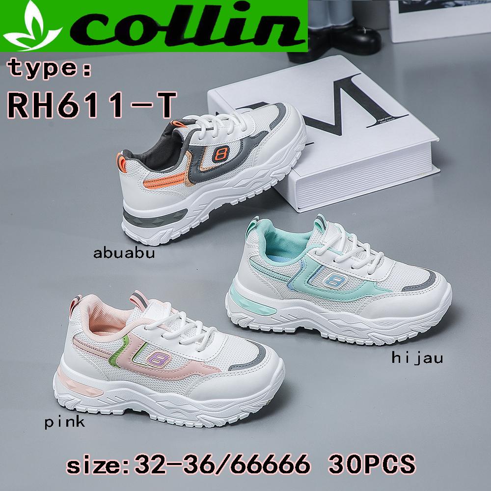 SEPATU SNEAKER MERK COLLIN RH611-T UK 32/36 SEPATU ANAK PEREMPUAN DAN LAKI LAKI