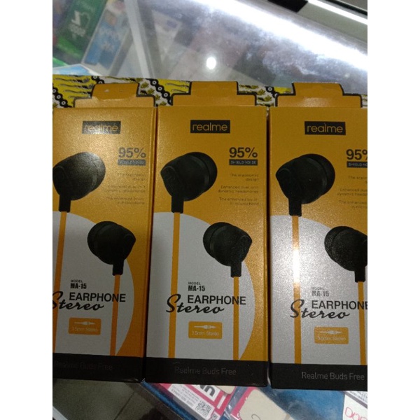 hf henset realme mega bas(earphone stereo)