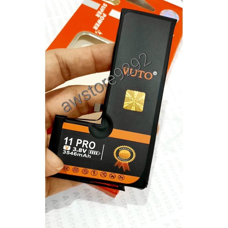 Baterai Double Power VUTO IPH IP 11 PRO IP11 PRO Battery Batere Batre 3546mAh