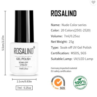 ROSALIND NUDE SERIES 7 ML - KUTEK GEL