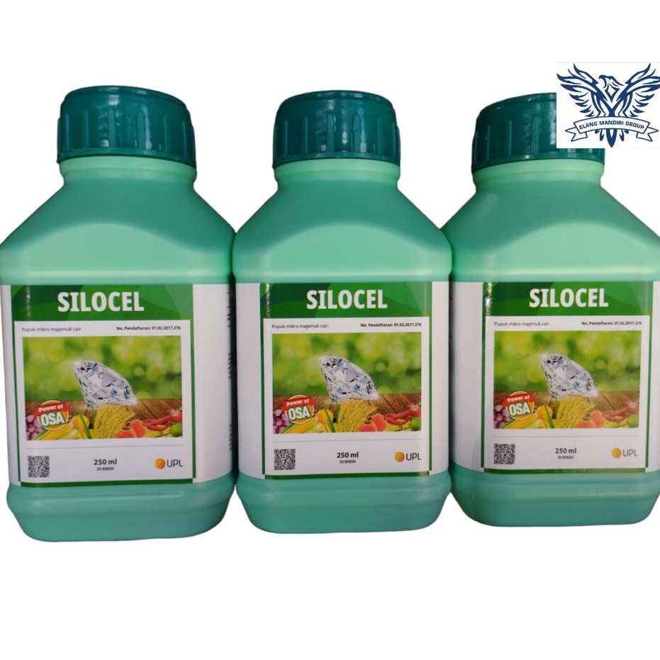 PUPUK ZINC + SILICA SILOCEL 250ML PUPUK BUAH DAN DAUN PT Excel Meg Indo Bensil +