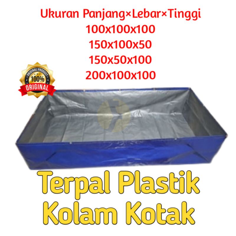 Kolam Terpal Kolam Kotak Terpal A5 Terpal Plastik A5