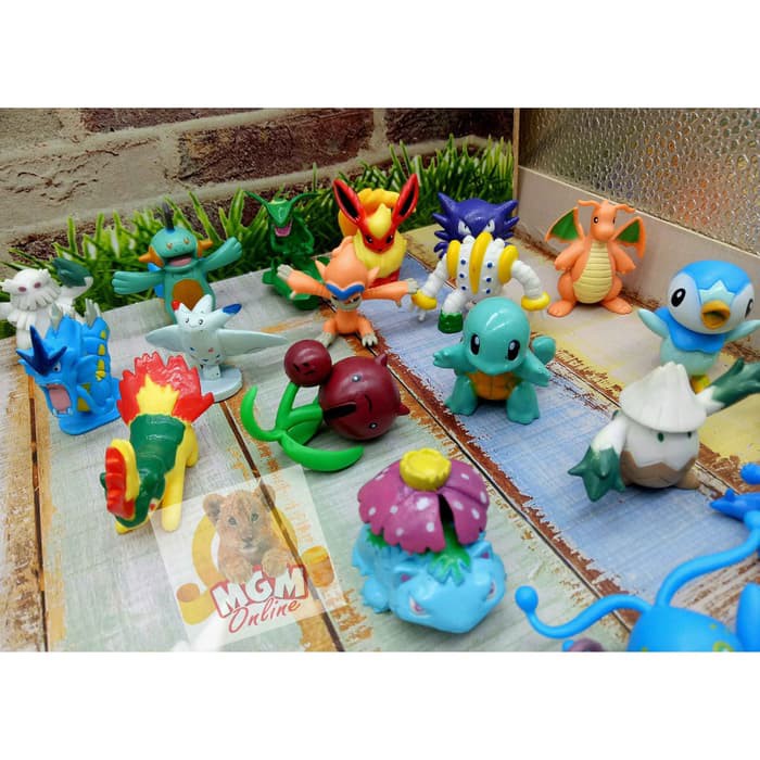 PVC Pokemon Figures Pokemon karakter boneka pokemon miniature figure