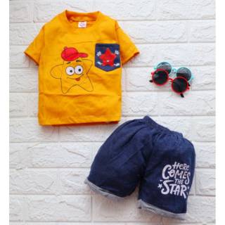 Setelan baju anak bayi laki laki umur 6 18 bulan Shopee Setelan baju anak bayi laki laki umur 6 18 bulan Shopee