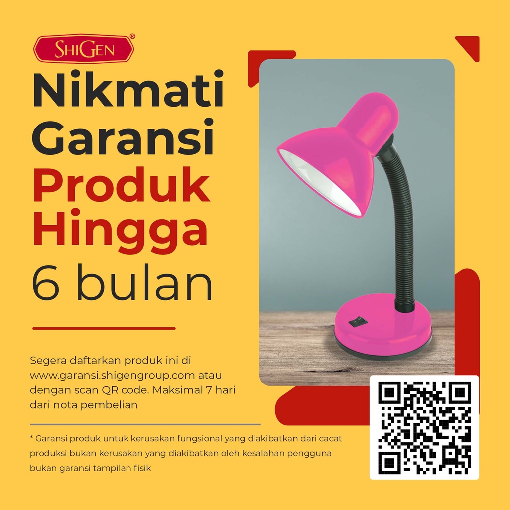 Lampu belajar/ lampu baca/ lampu kerja SHIGEN SG 203