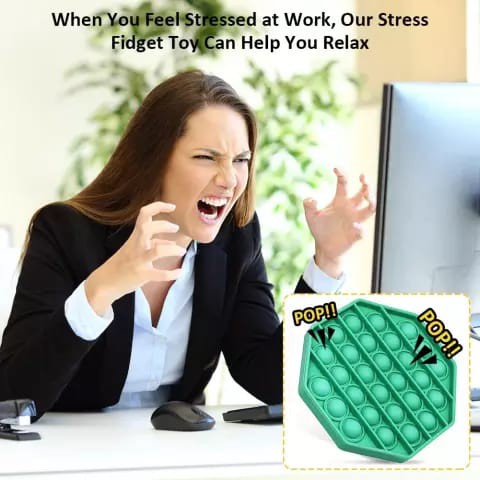 ♥TMALL88♥ POP IT RAINBOW / fidget push Pop Its Fidget Toy Push bubble kids-7