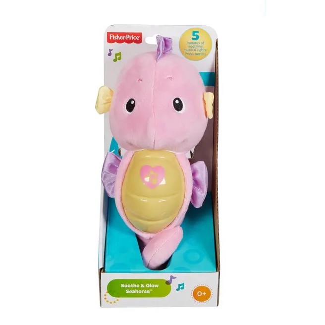 FISHER PRICE Soothe &amp; Glow Seahorse / Mainan Edukasi Bayi