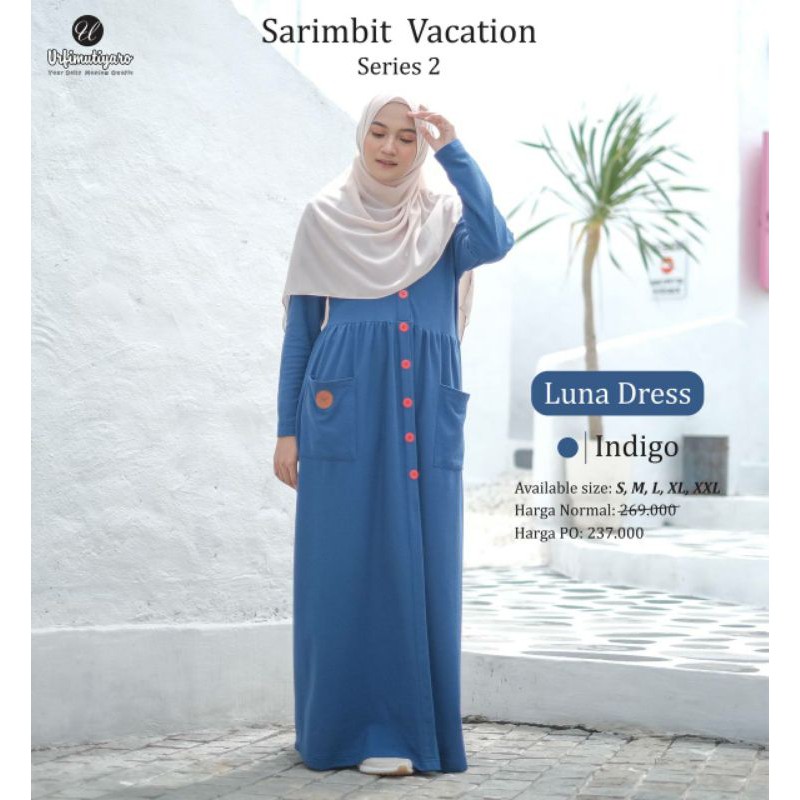 Luna Dress Vacation Sarimbit By Urfimutiyaro
