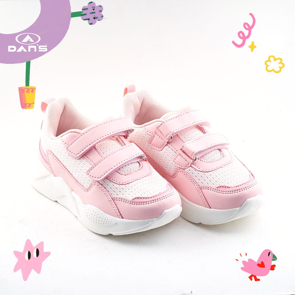 Dans Freta Sepatu Sneakers Anak Perempuan - Rose