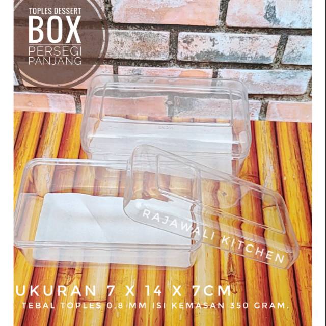 Toples Panen Raya 311 Kotak Panjang Dessert Box Kue Kering Nastar