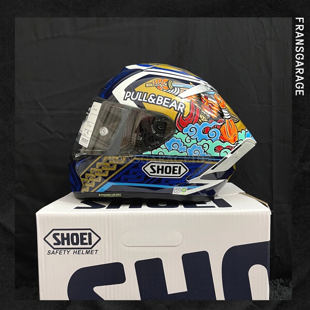 SHOEI X14 MOTEGI 3 X-SPIRIT 3 FULL FACE 1:1 KUALITAS PREMIUM