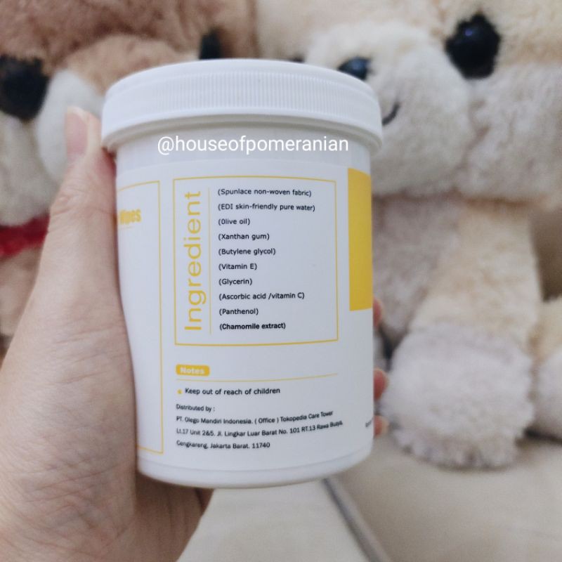 pet ear wipes 150pc tissue pembersih telinga hewan anjing kucing kelinci kuping dog cat ear cleaner-1