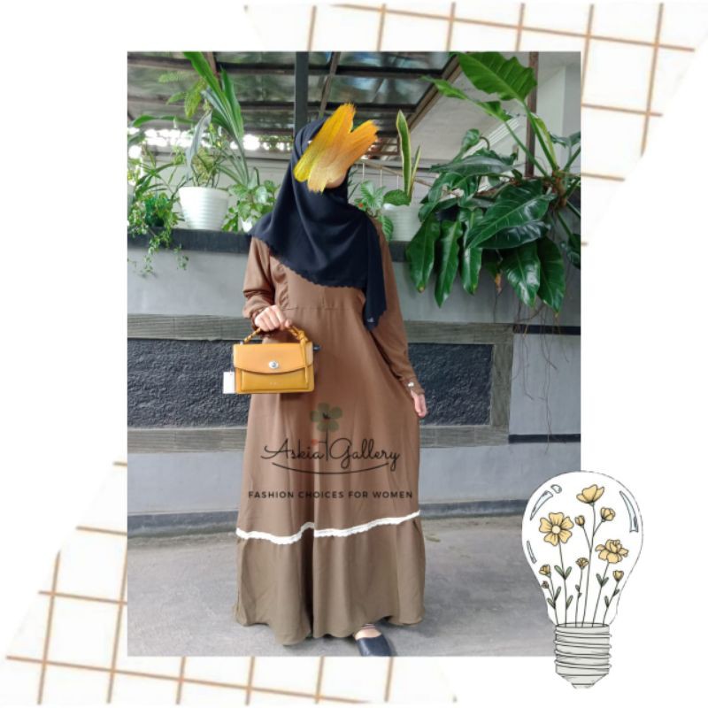 Gamis Itycrepe Nania