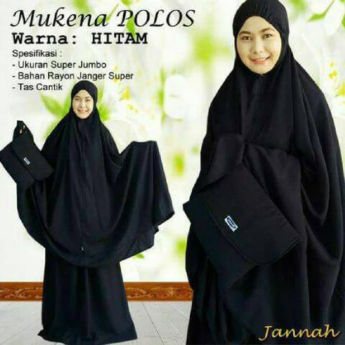 Mukena Cantik Warna Hitam