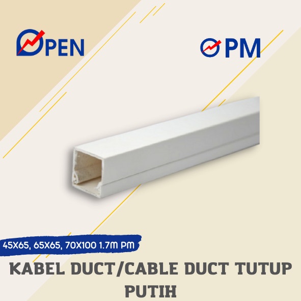 Jual Kabel Duct Cable Duct Tutup Putih X X X M Pm