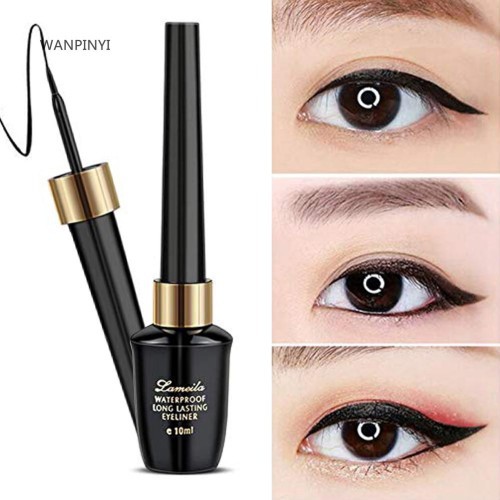 Lameila Eyeliner Cair Anti Air Tahan Lama Cepat Kering CJR 760