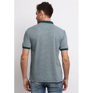  Osella  Baju Pria Polo  Shirt Lengan Pendek Hijau Shopee 