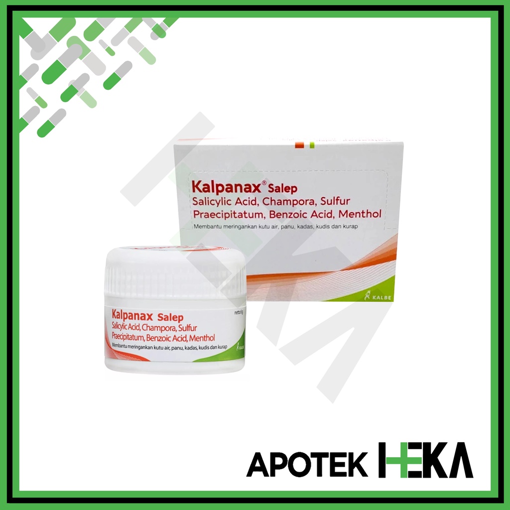 Kalpanax Salep 6gr Box isi 12 Pot - Obat Jamur Kutu Air (SEMARANG)