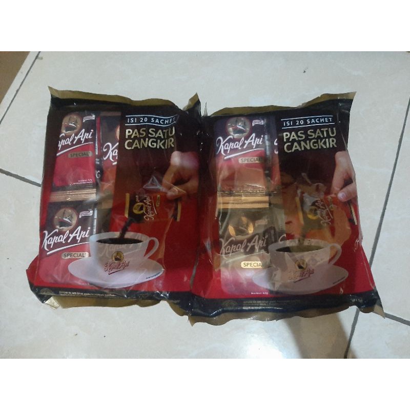 

kopi bubuk kapal api mini isi 20sachet