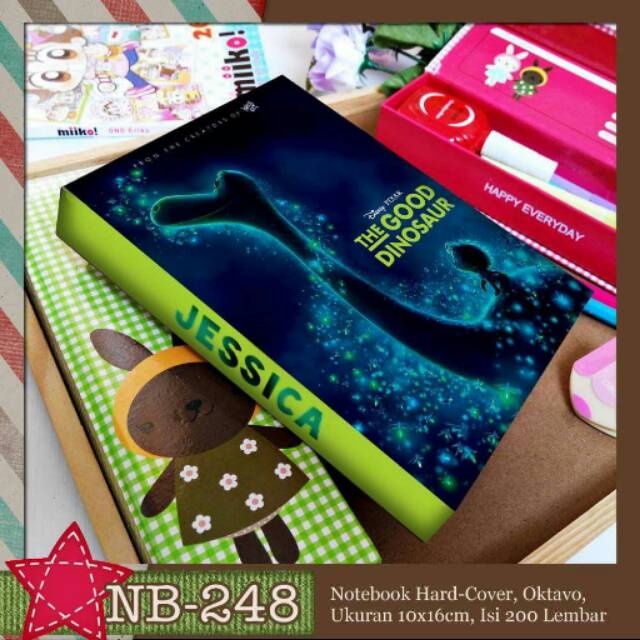 

Aneka Notebook A6 The Good Dinosaurus FREE TAMBAH NAMA
