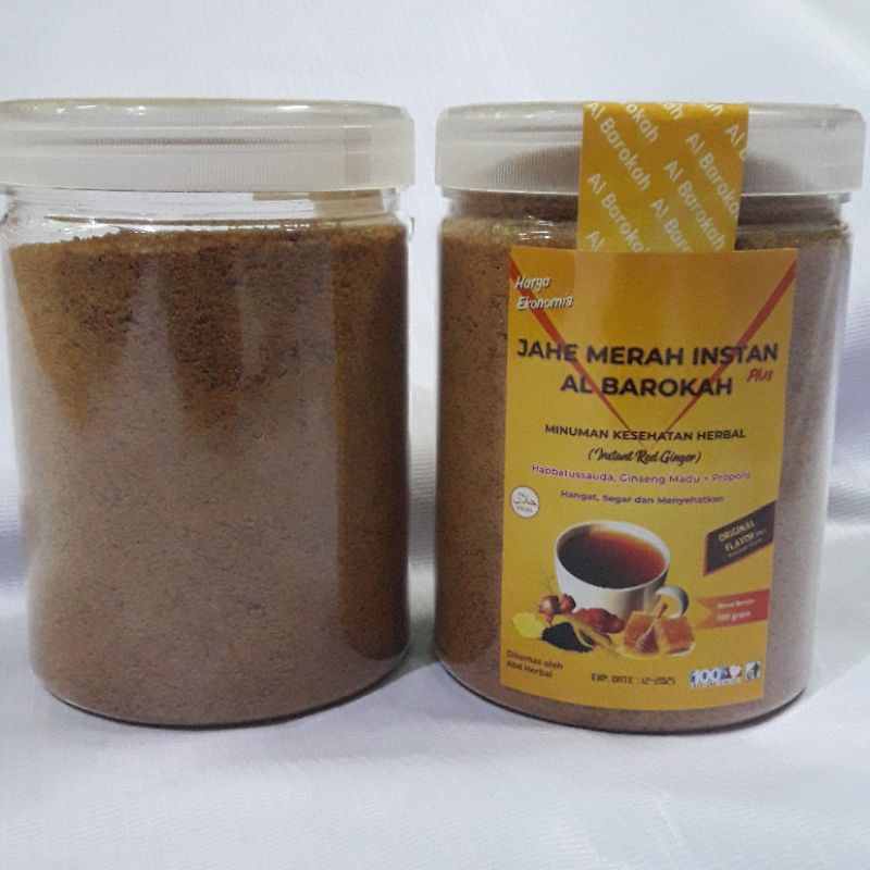 

Jahe Merah Bubuk Al Barokah 500Gram Kemasan Toples | Minuman Sehat Penghangat Badan