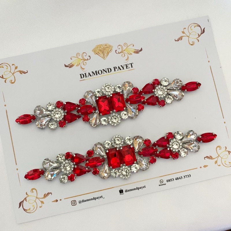 Diamond Payet Rangkai untuk Tangan atau Pinggang