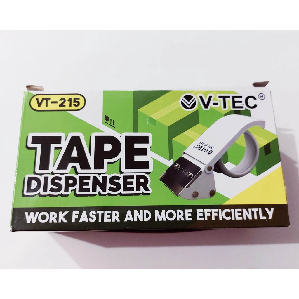 

Tape Dispenser Lakban VTEC VT-215 potong lakban bahan besi