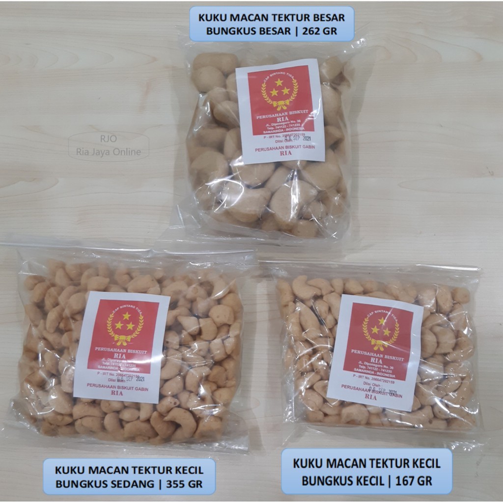 

Kuku Macan Kerupuk RIA Bintang Tiga