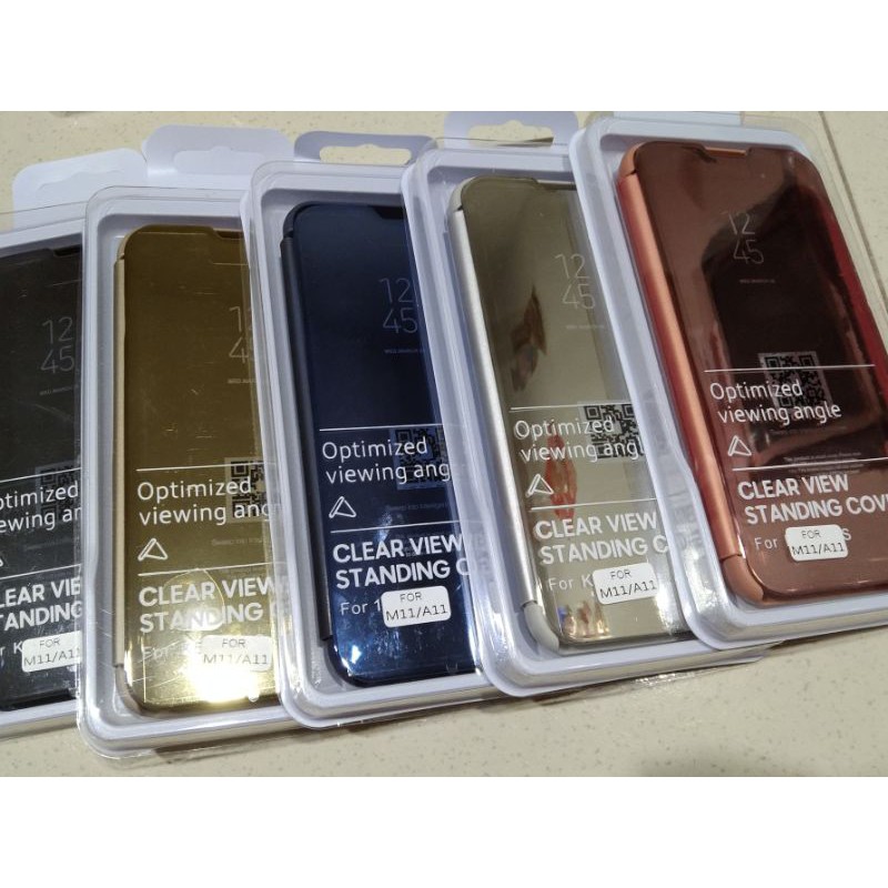 SAMSUNG A11/M11 FLIP MIRROR SMART CASE