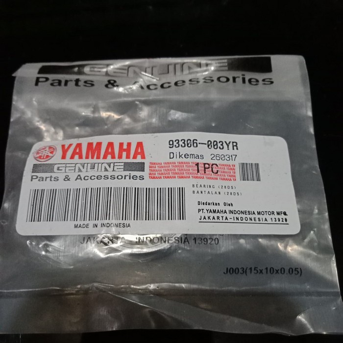 Jual Bearing 6003 Z Berkualitas