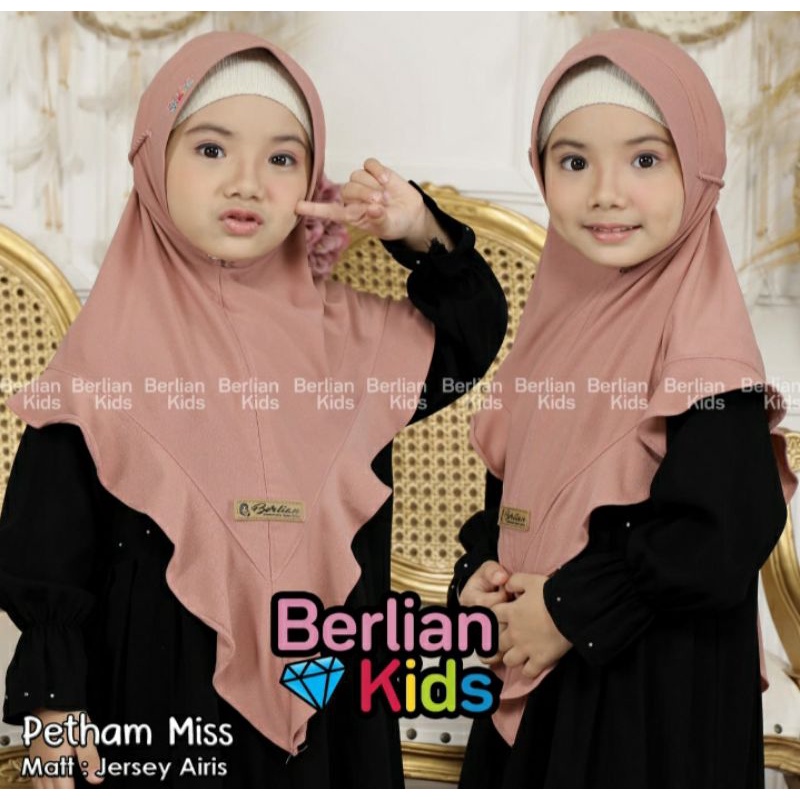 Hijab Jilbab Bergo Berlian Kids