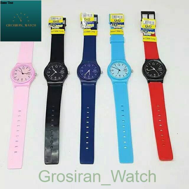 Hot Sale Jam Tangan Anti Air Q&amp;Q jelly drink strap rubber [G_W]