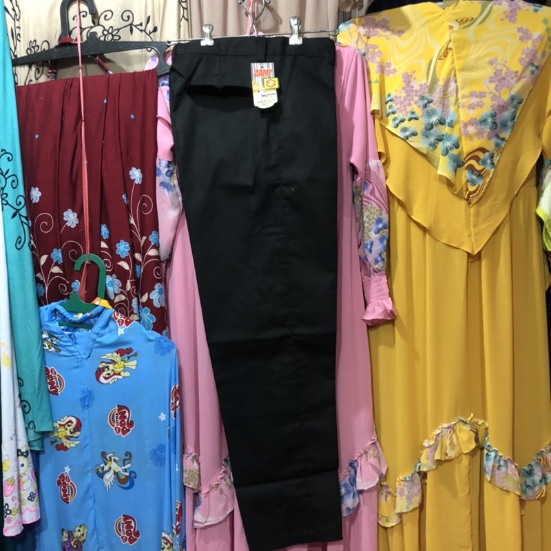 Celana Hitam SMP / Celana Hitam SMA / Celana Sekolah Hitam
