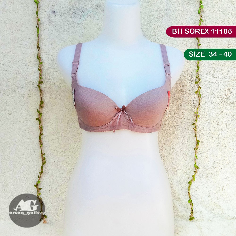 Bra Sorex 11105 Melange | Bra busa kawat kancing 3