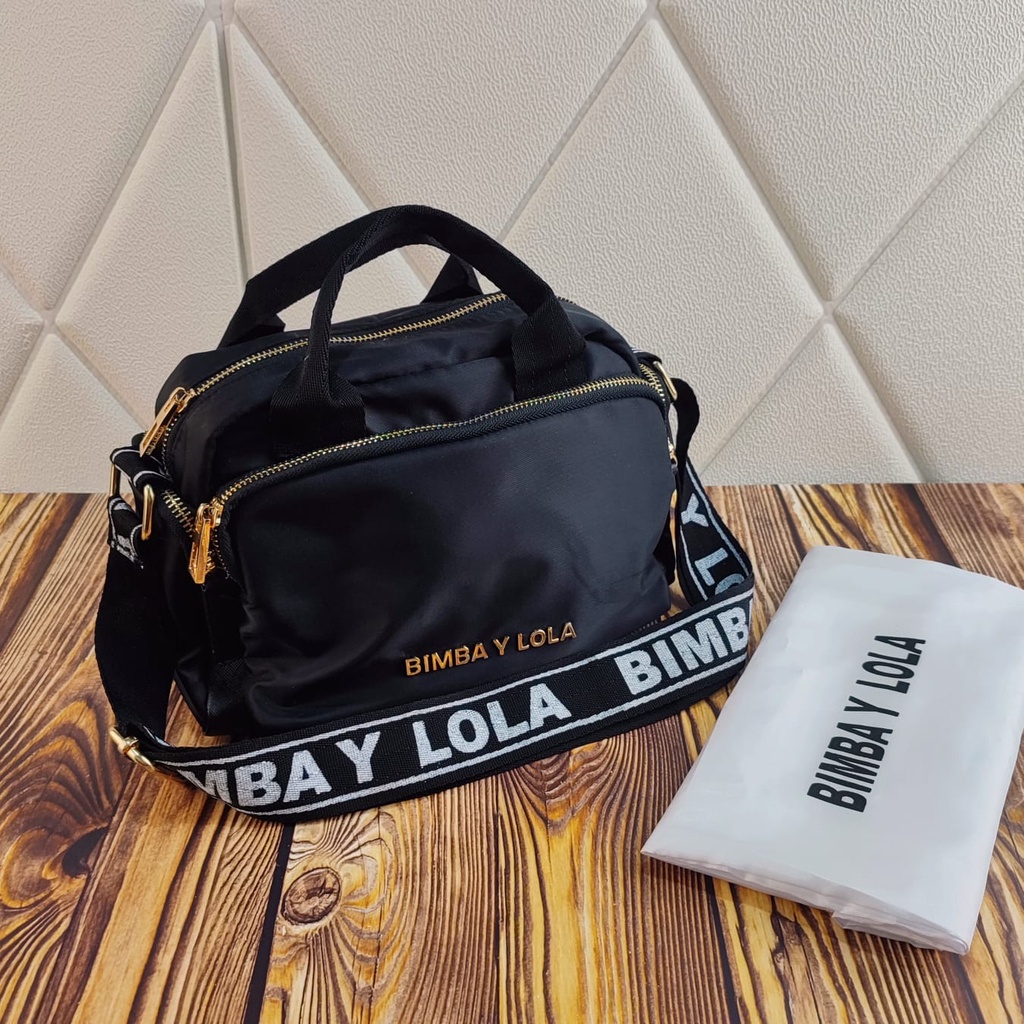 VIBELLESHOPBAGS / Tas 4ruang BIMBA y lola IMPORT BAHAN LNYLON 4REST SUPER PREMIUM 3600