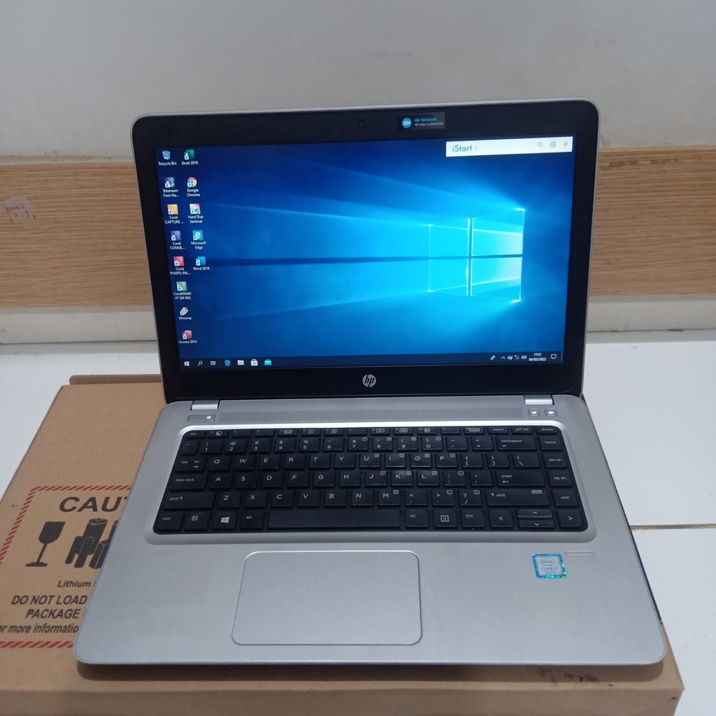 Laptop HP Probook 440 G4, Editing, Core i7 - 7500U, Gen 7Th, Ram 16Gb, Hdd 1Tb
